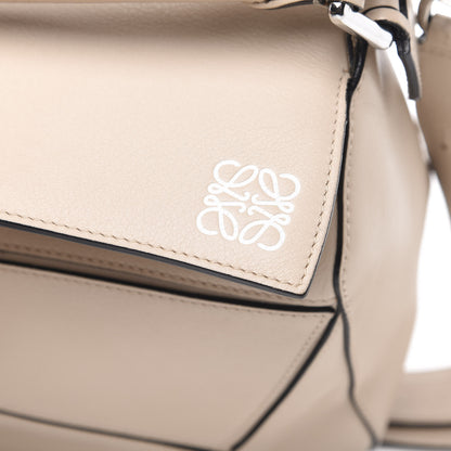 Loewe Calfskin Medium Puzzle Bag Light Oat 9 of 13