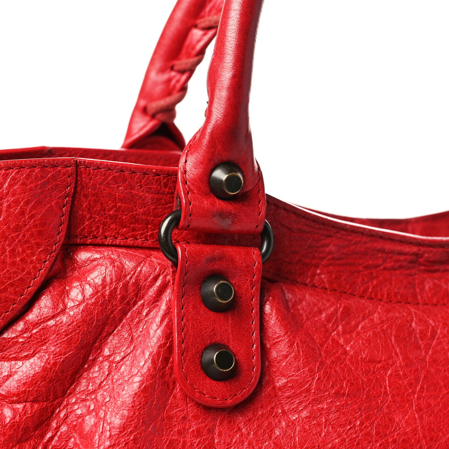 Balenciaga Agneau Classic Hardware City Rouge Coquelicot 19 of 29