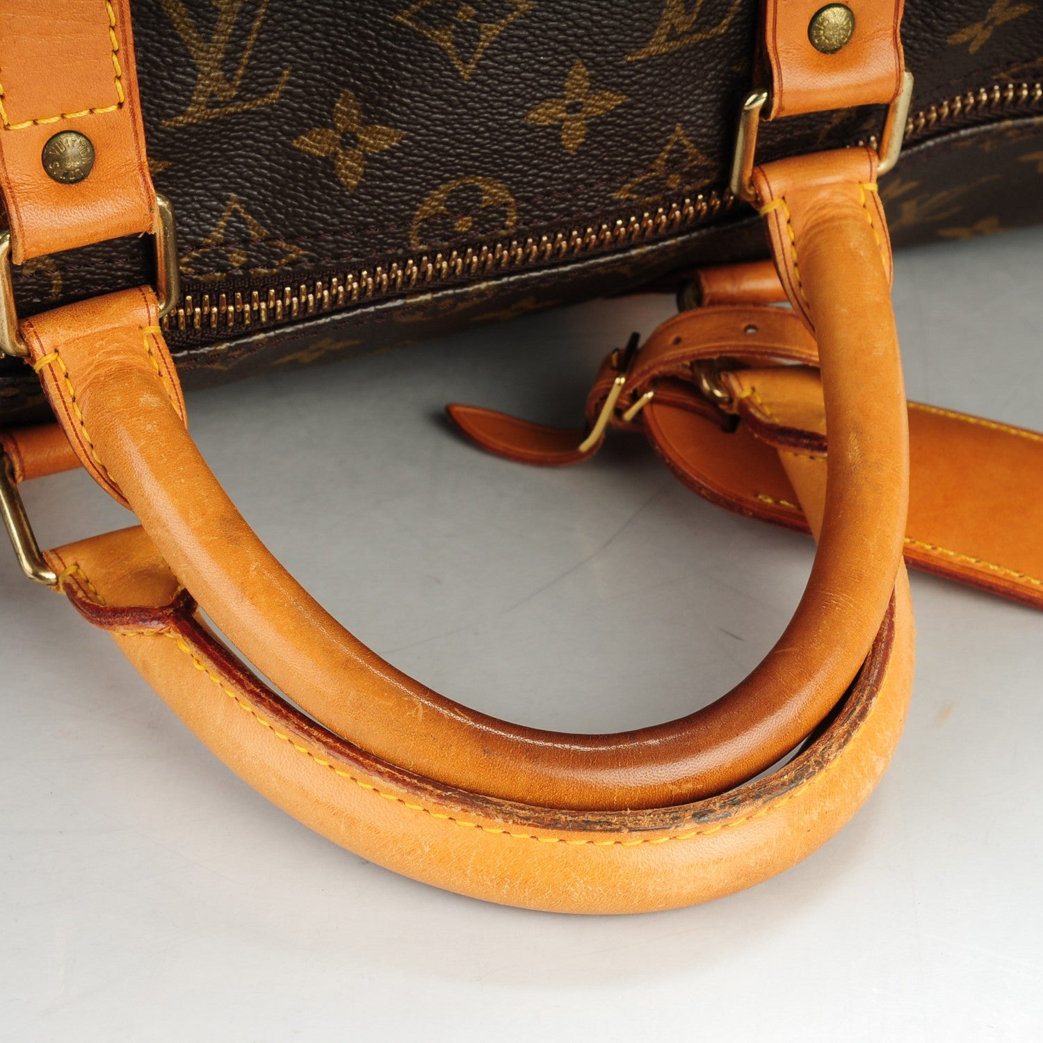 Louis Vuitton Monogram Keepall Bandouliere 50 8 of 9