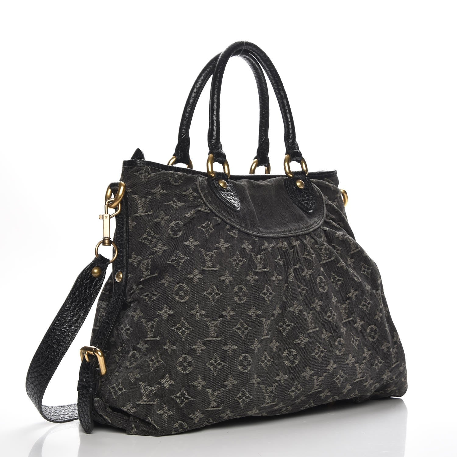 Louis Vuitton Denim Neo Cabby GM Black 4 of 8