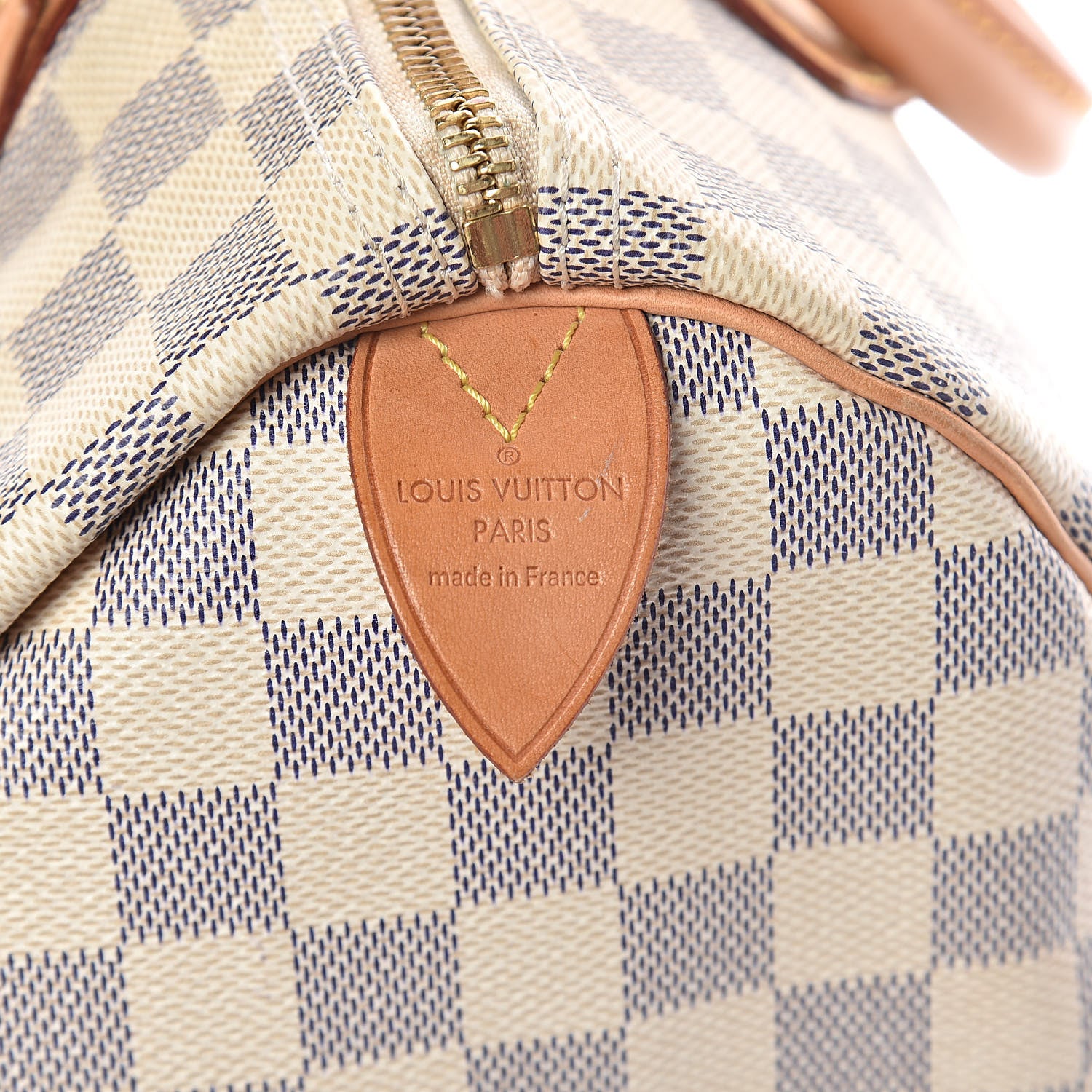 Louis Vuitton Damier Azur Speedy 30 6 of 12