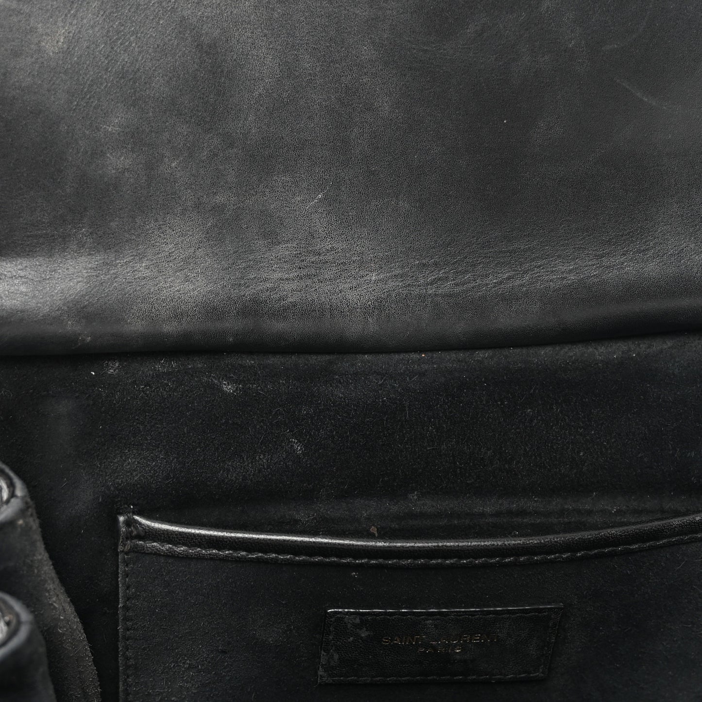 Smooth Calfskin Medium Charlie Shoulder Bag Black