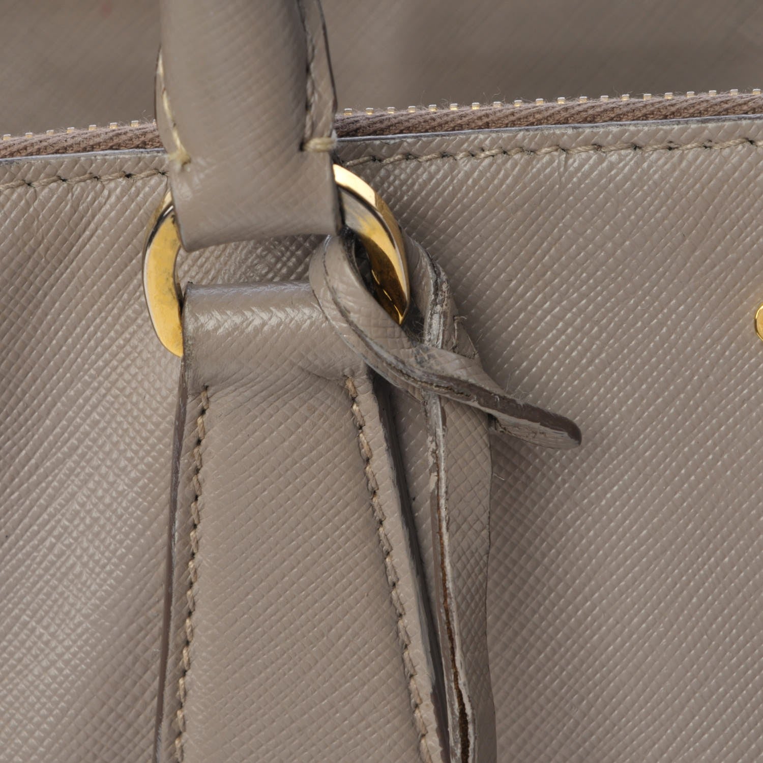 Prada Saffiano Lux Extra Large Galleria Double Zip Tote Argilla 13 of 26
