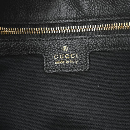 Gucci Pebbled Calfskin Large Jackie 1961 Hobo Black 6 of 10