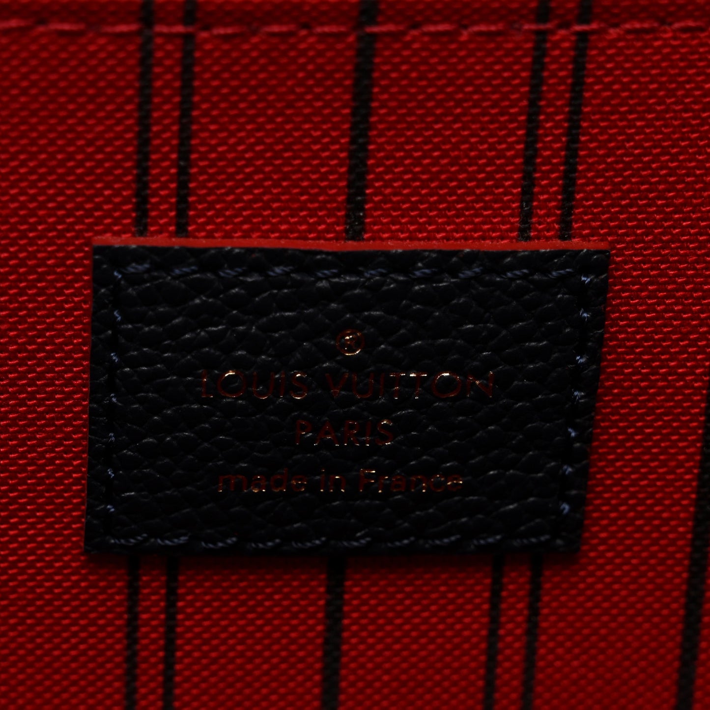 Empreinte Pochette Metis Marine Rouge