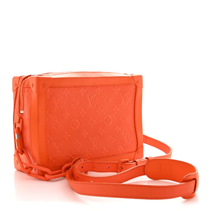 Louis Vuitton Taurillon Monogram Solar Ray Soft Trunk Orange 3 of 11