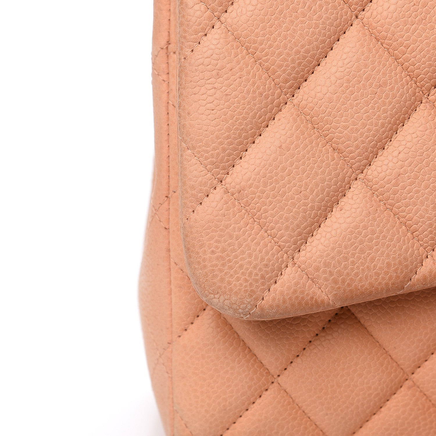 Chanel Iridescent Caviar Quilted Jumbo Double Flap Pink 14 of 19