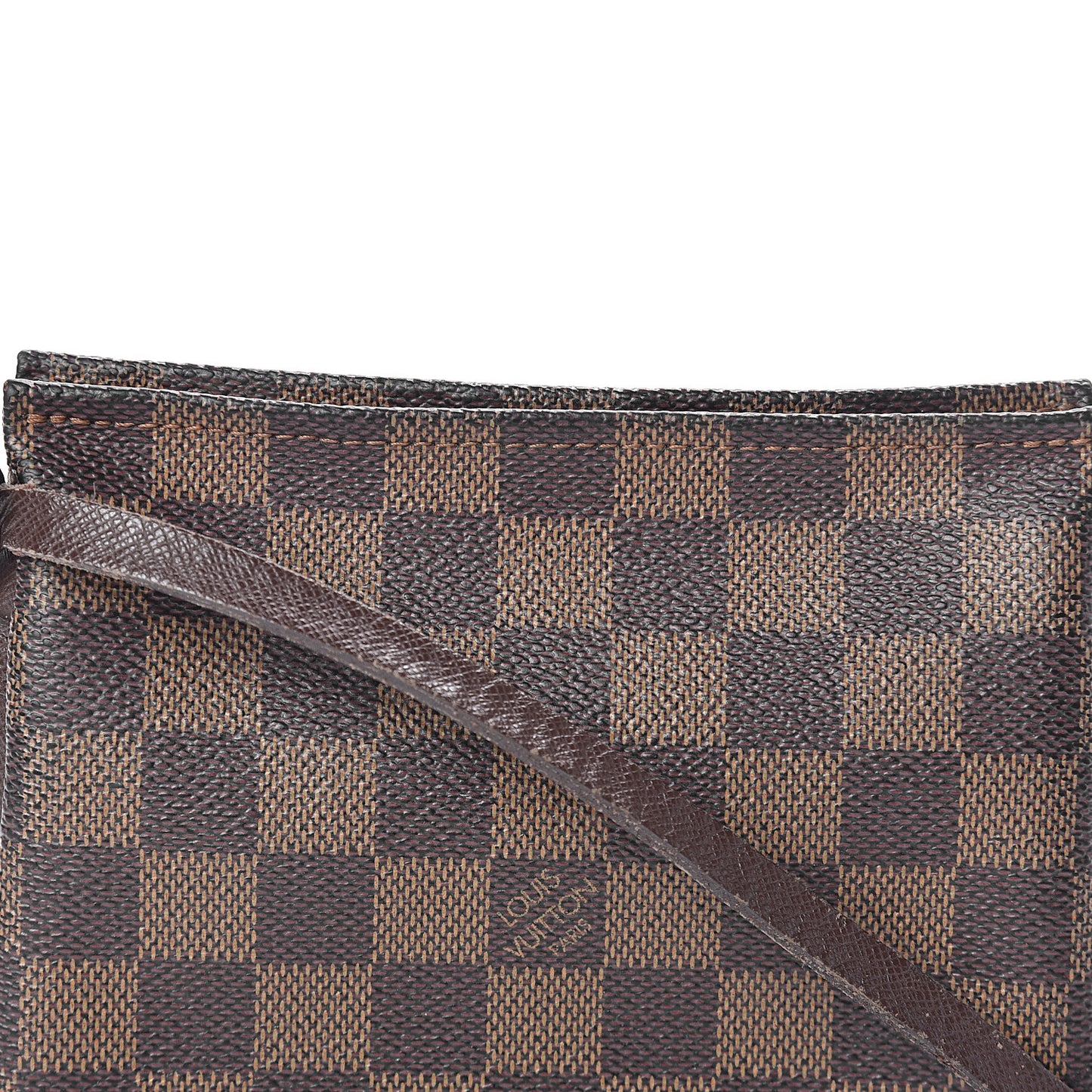 Damier Ebene Trousse Make Up Bag Pochette