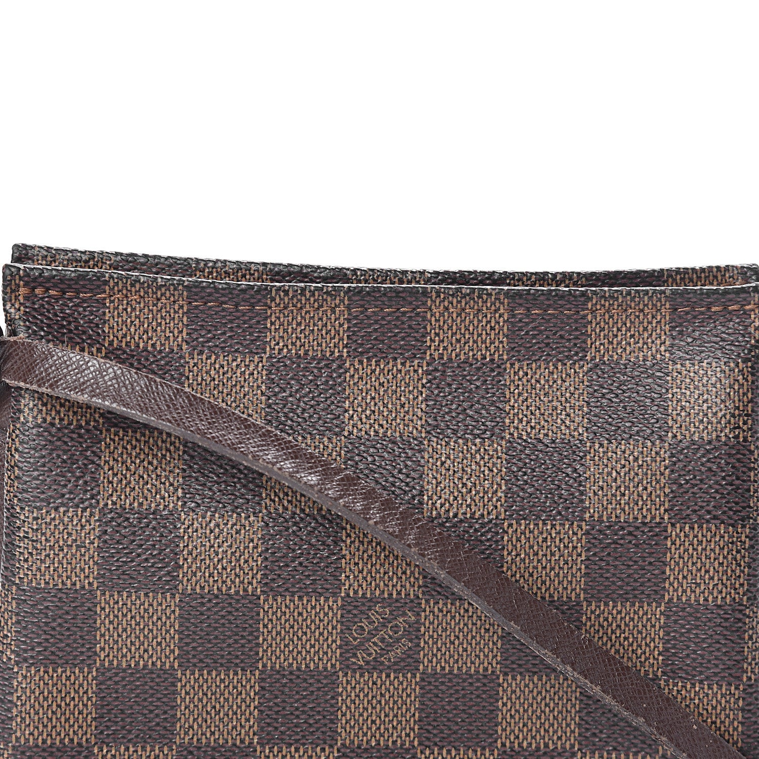 Louis Vuitton Damier Ebene Trousse Make Up Bag Pochette 6 of 8