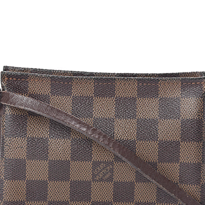 Louis Vuitton Damier Ebene Trousse Make Up Bag Pochette 6 of 8