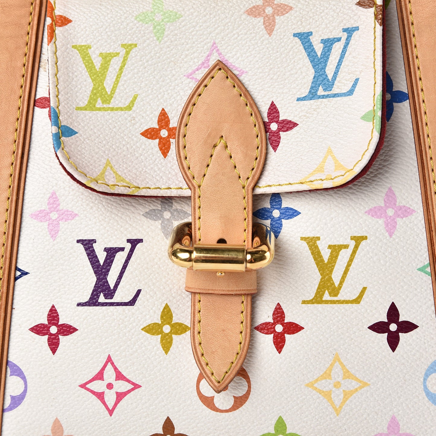 Monogram Multicolor Aurelia MM White