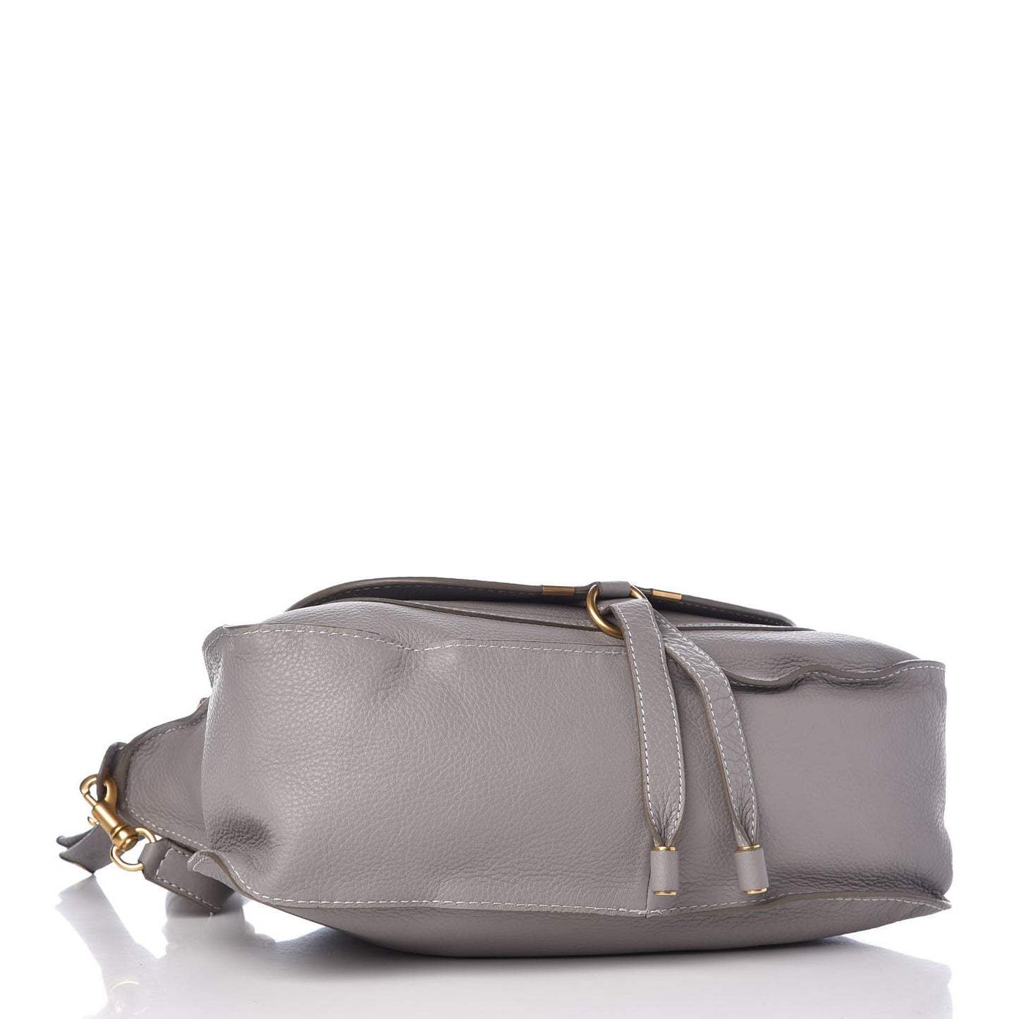 Calfskin Medium Marcie Satchel Cashmere Grey
