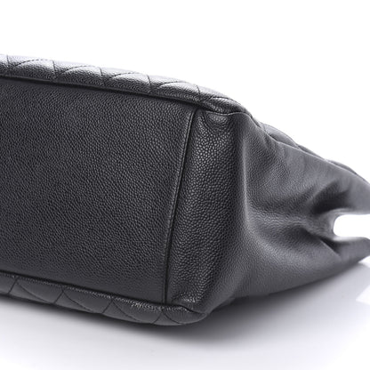 Chanel Caviar Quilted Grand Shopping Tote GST Black 7 of 11