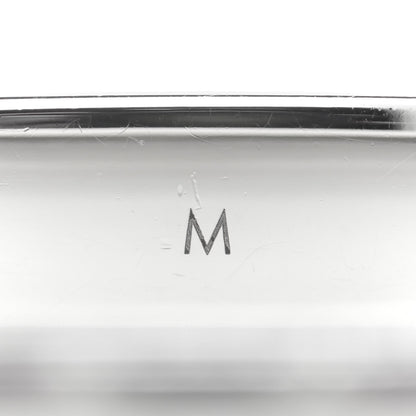 Louis Vuitton Brass Palladium Plated Nanogram Cuff M Silver 6 of 7