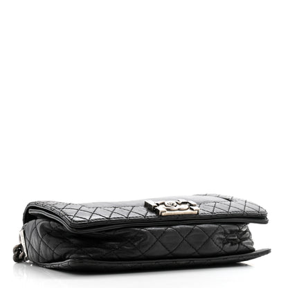 Chanel Calfskin Medium Boy Reverso Flap Black 4 of 16