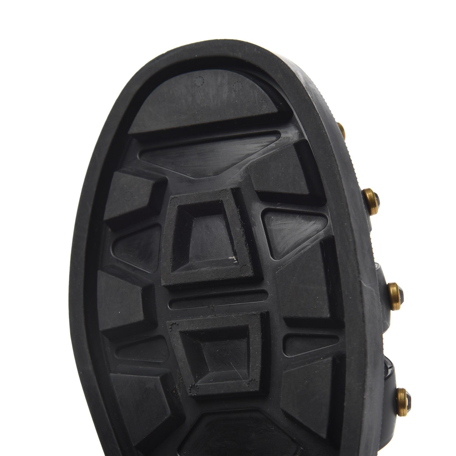 Gucci Rubber Crystal Womens Buckle Strap Sandals 37 Black 13 of 14