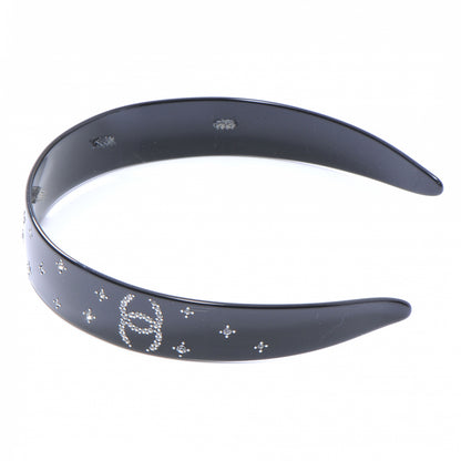 Chanel Plastic Crystal CC Headband 3 of 6