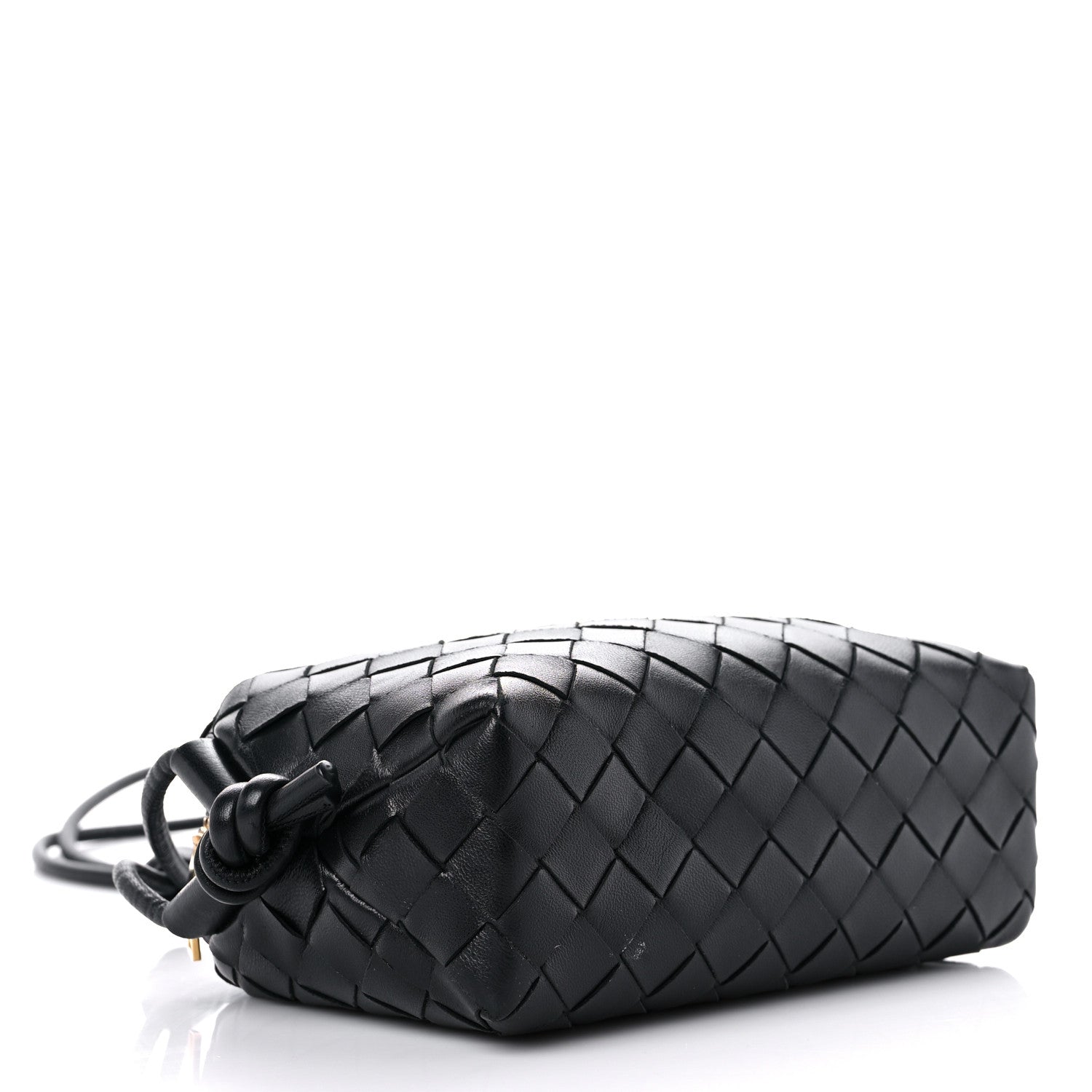 Bottega Veneta Nappa Intrecciato Mini Loop Camera Bag Black 5 of 11