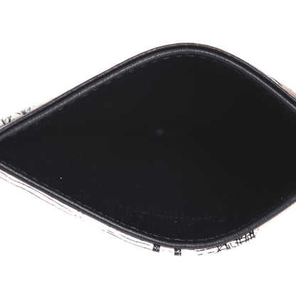 Christian Dior Calfskin Toile de Jouy Carnivora Card Holder Black White 4 of 6