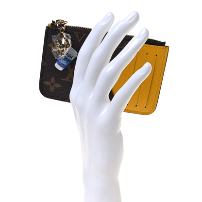 Louis Vuitton Monogram 57th Street NYC Zipped Romy Card Holder Yellow Cab 2 of 8