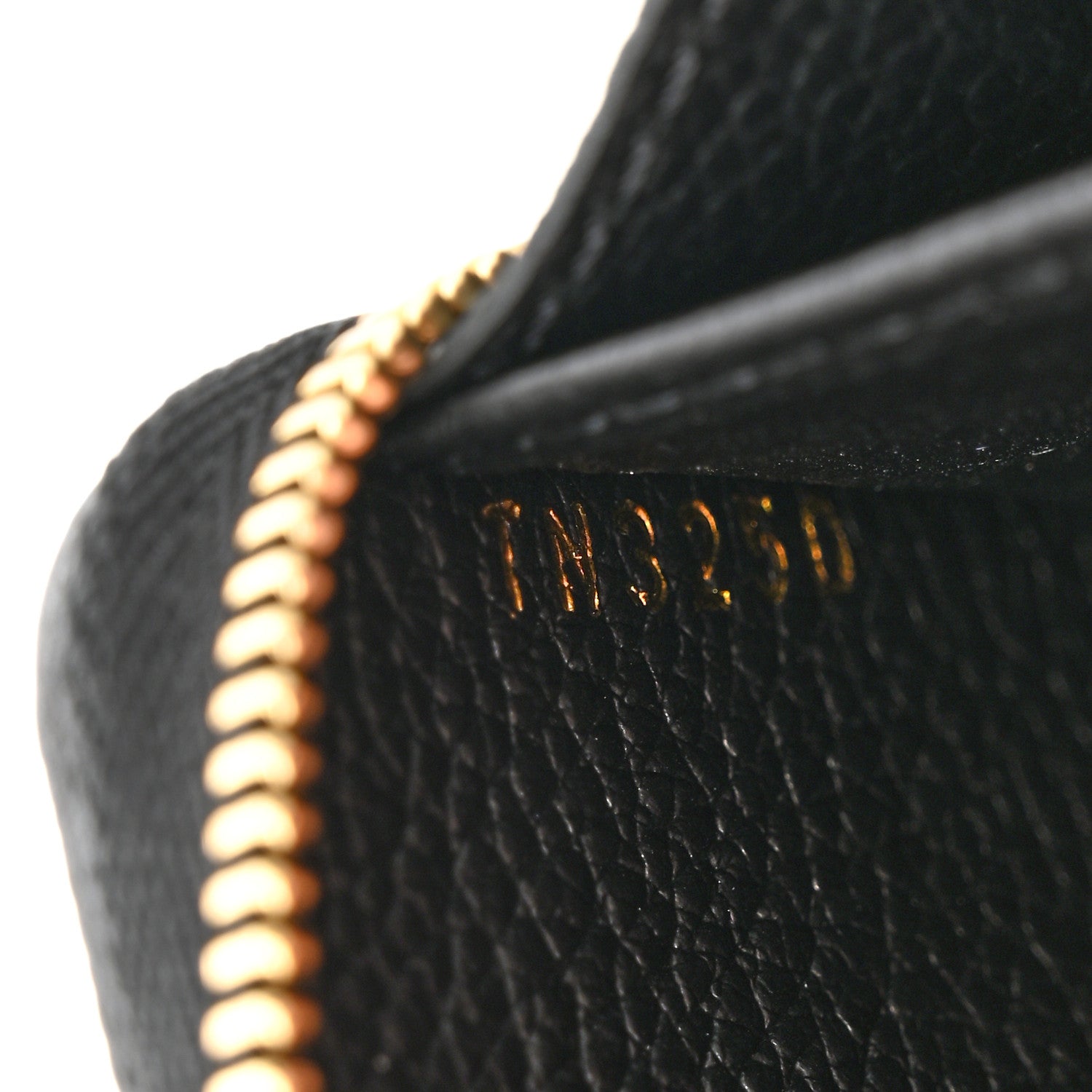 Louis Vuitton Empreinte Monogram Giant Zippy Coin Purse Black Beige 7 of 9