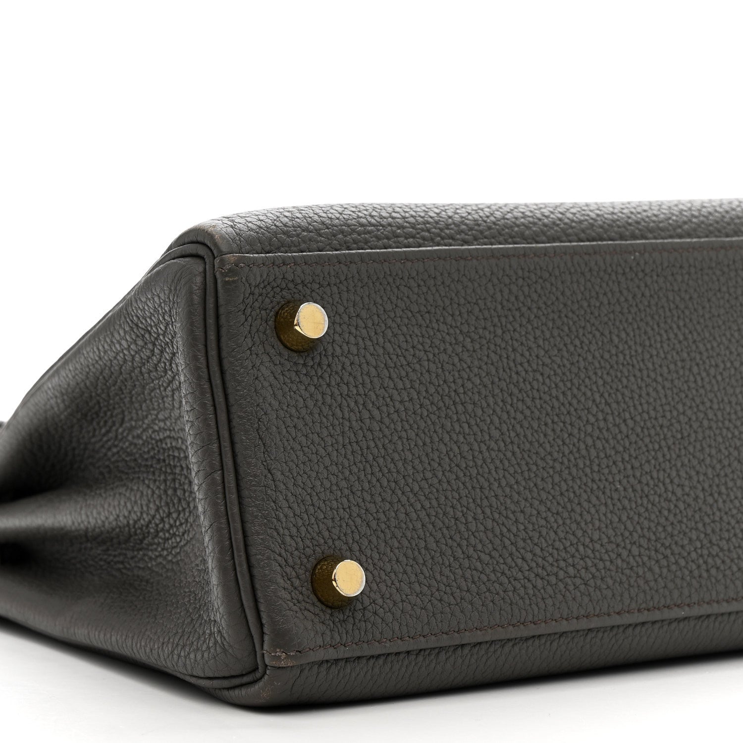 Hermes Togo Kelly Retourne 25 Etain 9 of 12