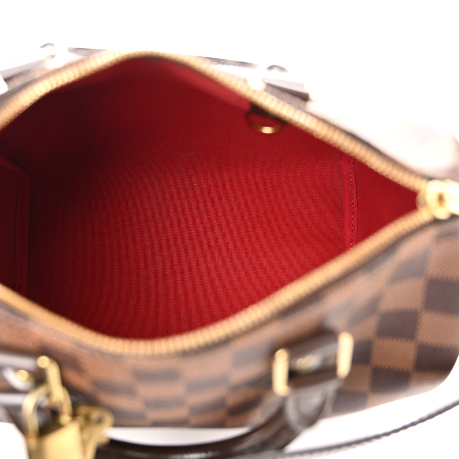 Louis Vuitton Damier Ebene Speedy Bandouliere 25 5 of 10