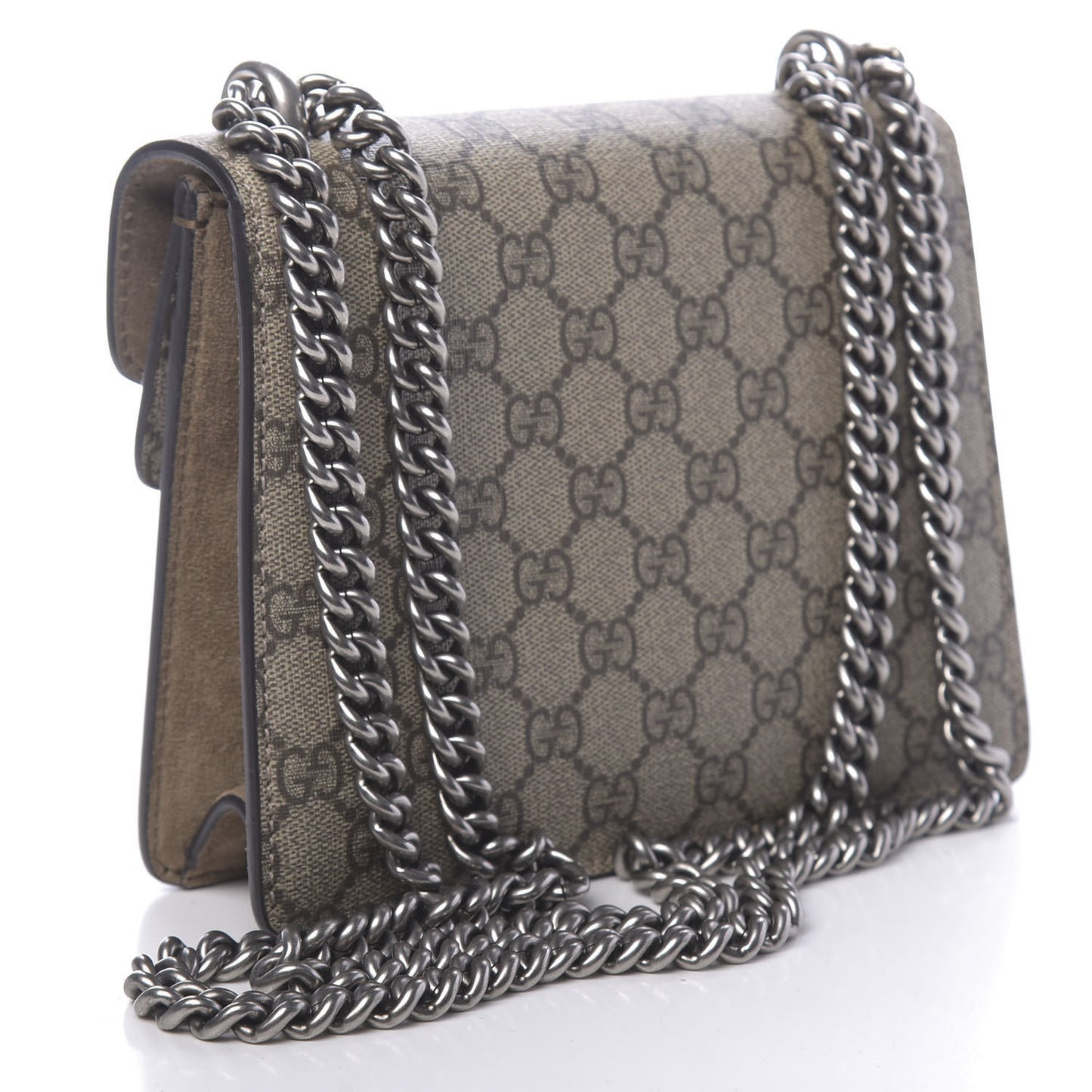 GG Supreme Monogram Mini Dionysus Shoulder Bag Taupe