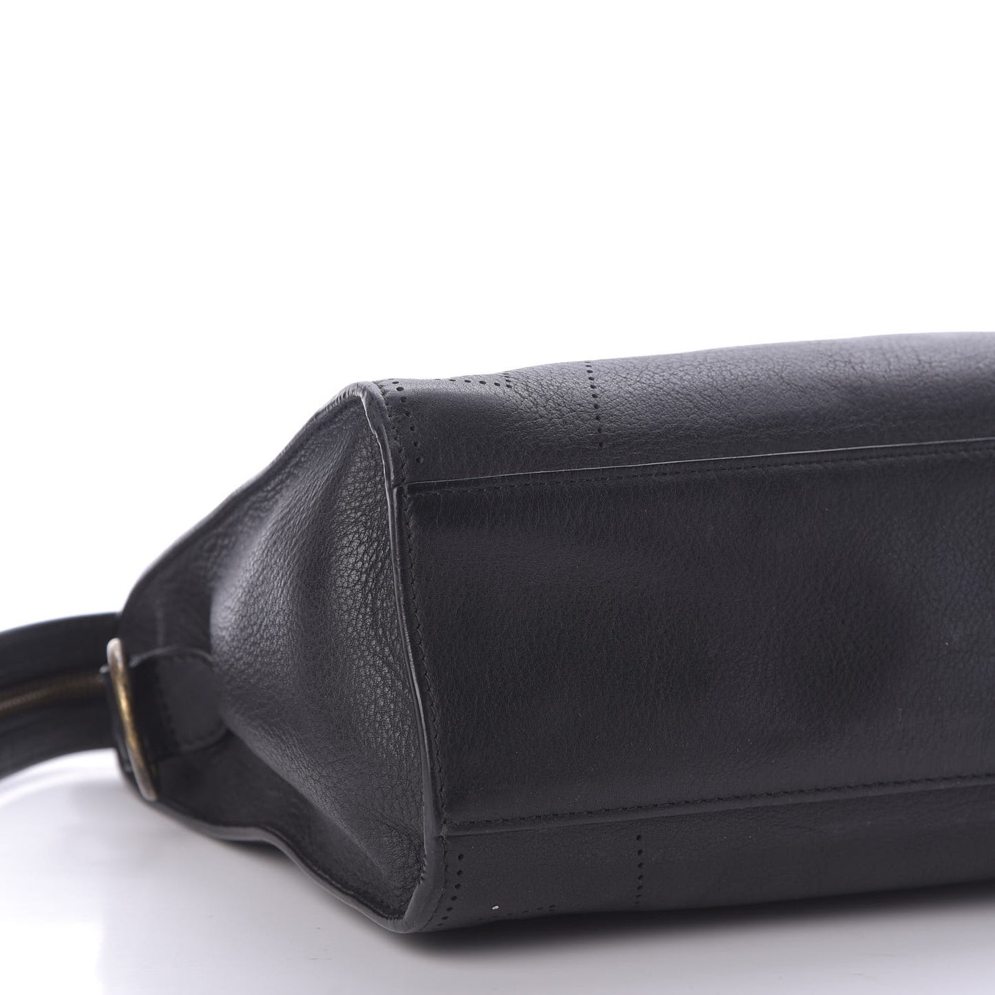 Veau Soyeux Perforated Blackout Hardware S City Black