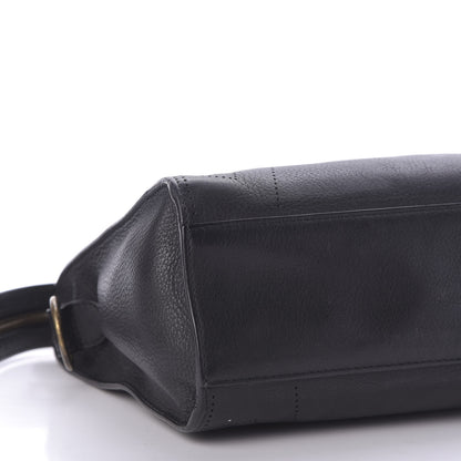 Balenciaga Veau Soyeux Perforated Blackout Hardware S City Black 6 of 9