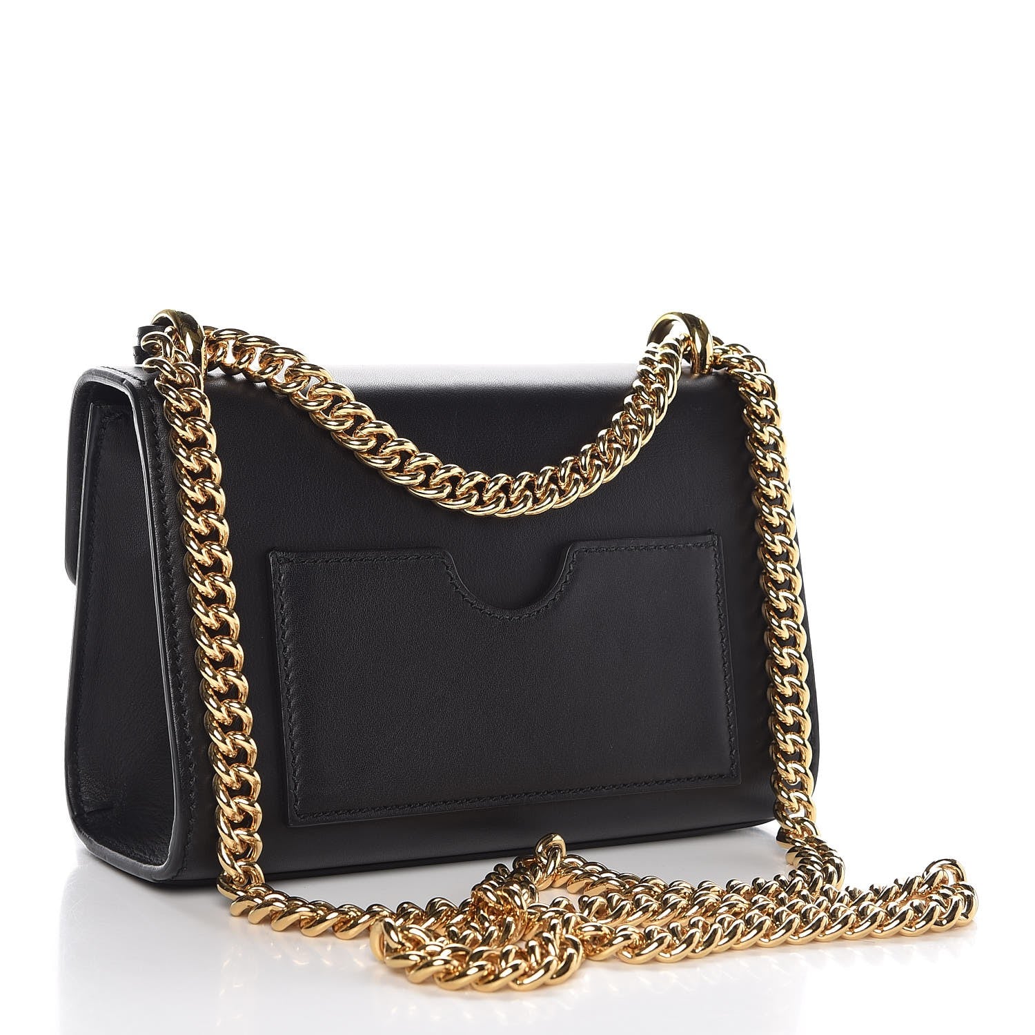 Gucci Calfskin Small Padlock Shoulder Bag Black 4 of 10