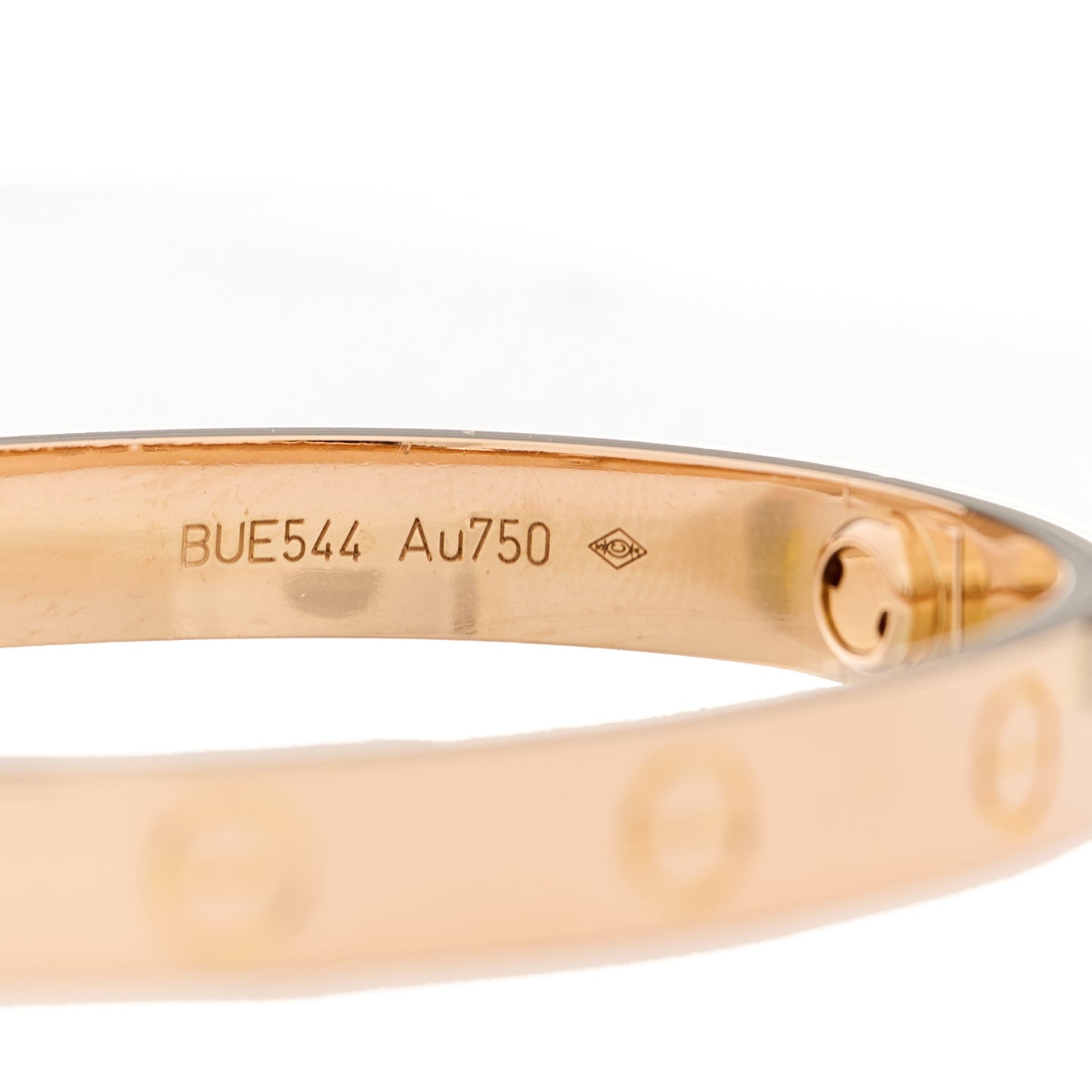 18K Pink Gold LOVE Bracelet 16