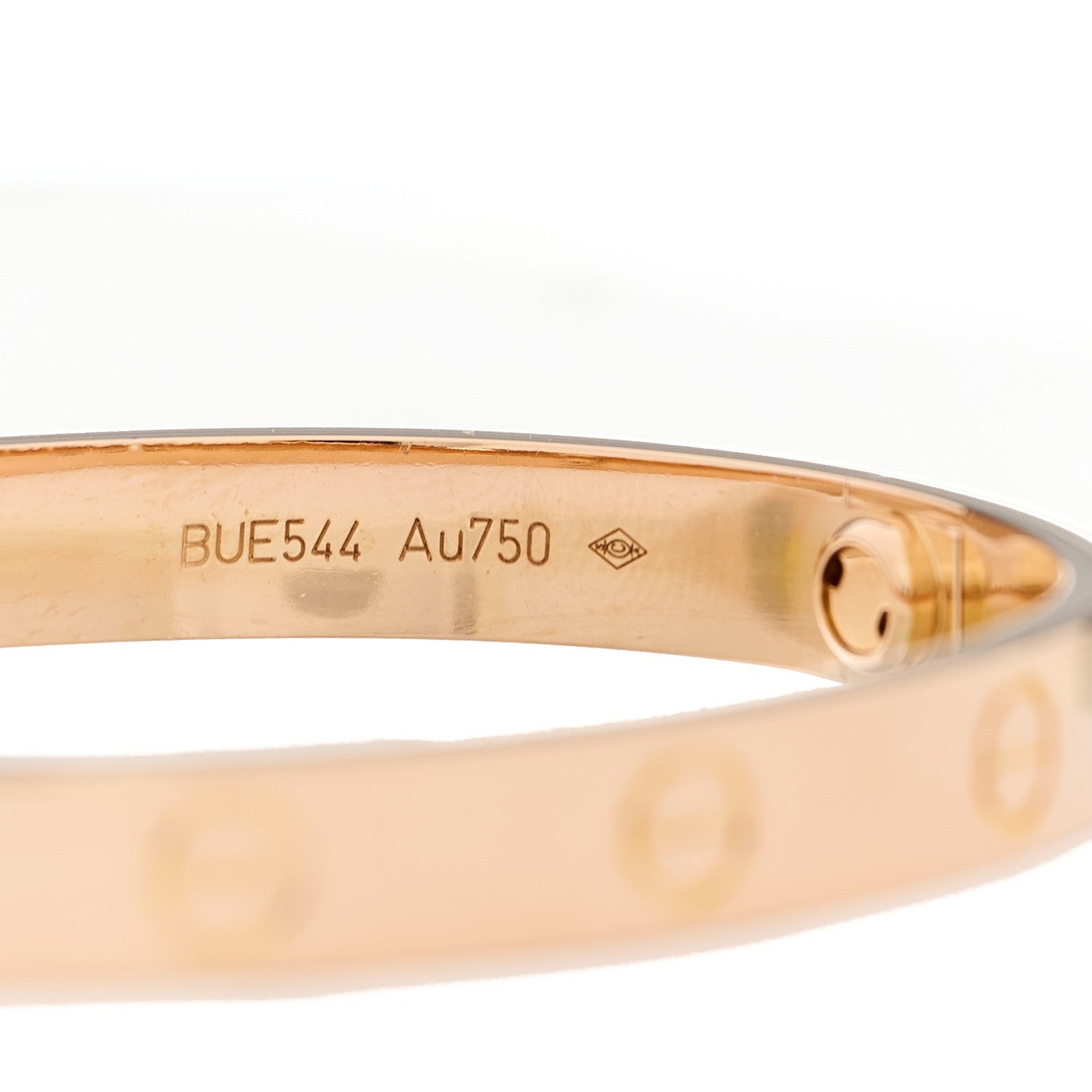 Cartier 18K Pink Gold LOVE Bracelet 16 4 of 8