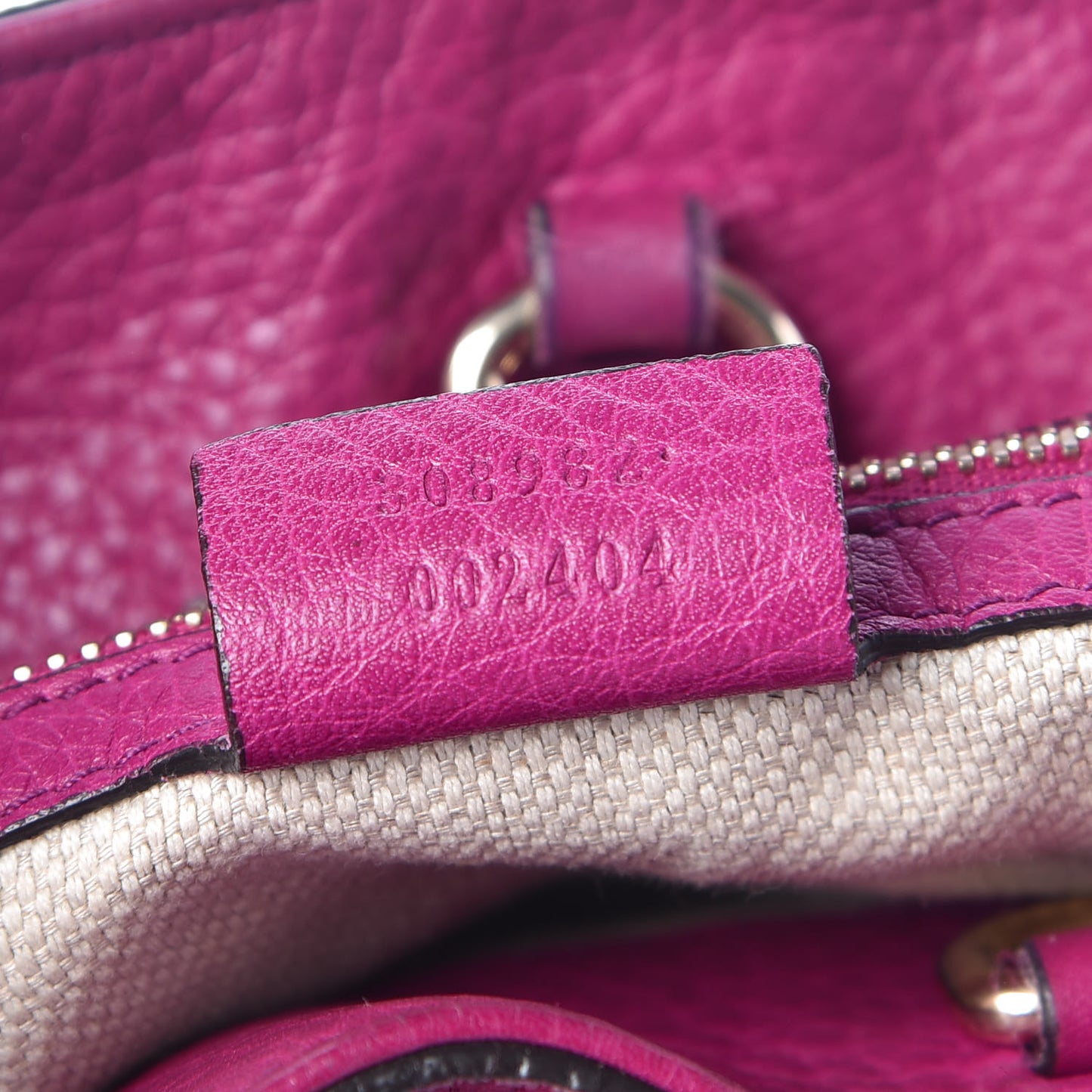 Cellarius Calfskin Medium Soho Chain Shoulder Bag Bright Bouganville