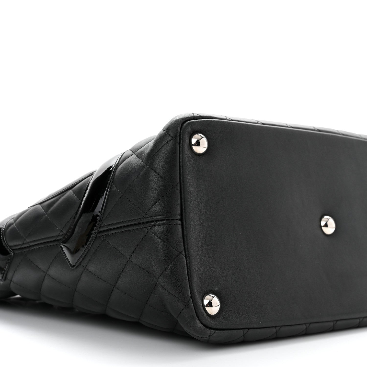 Chanel Calfskin Quilted Large Cambon Tote Black 9 of 11
