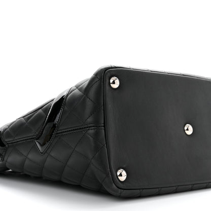 Chanel Calfskin Quilted Large Cambon Tote Black 9 of 11