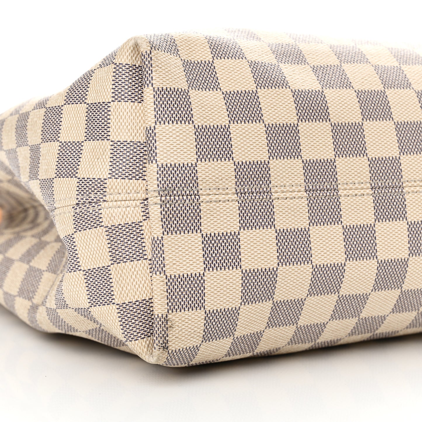 Damier Azur Graceful MM Rose Ballerine