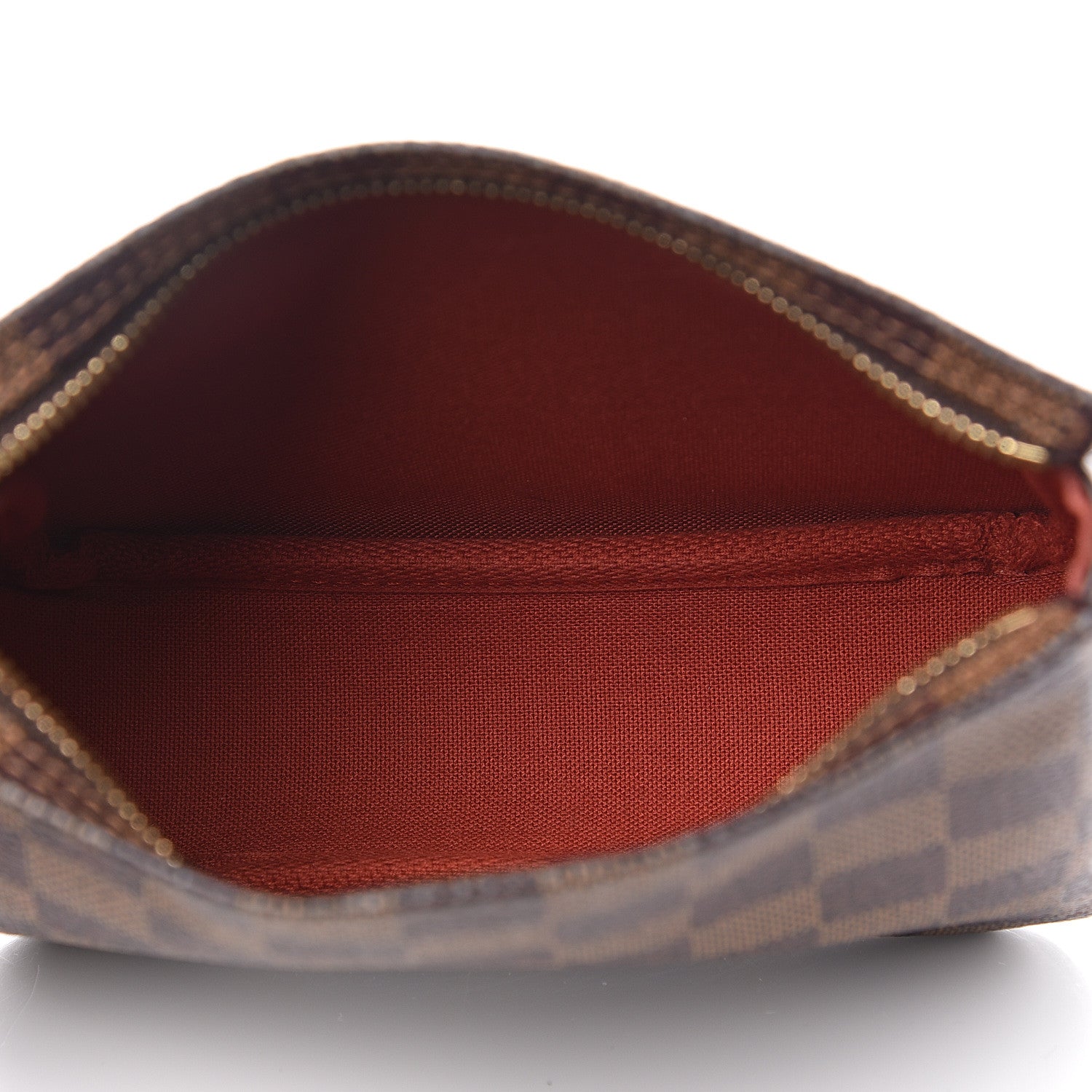 Louis Vuitton Damier Ebene Trousse Make Up Bag Pochette 4 of 8