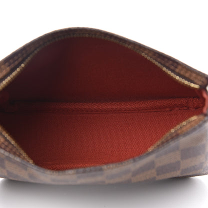 Louis Vuitton Damier Ebene Trousse Make Up Bag Pochette 4 of 8