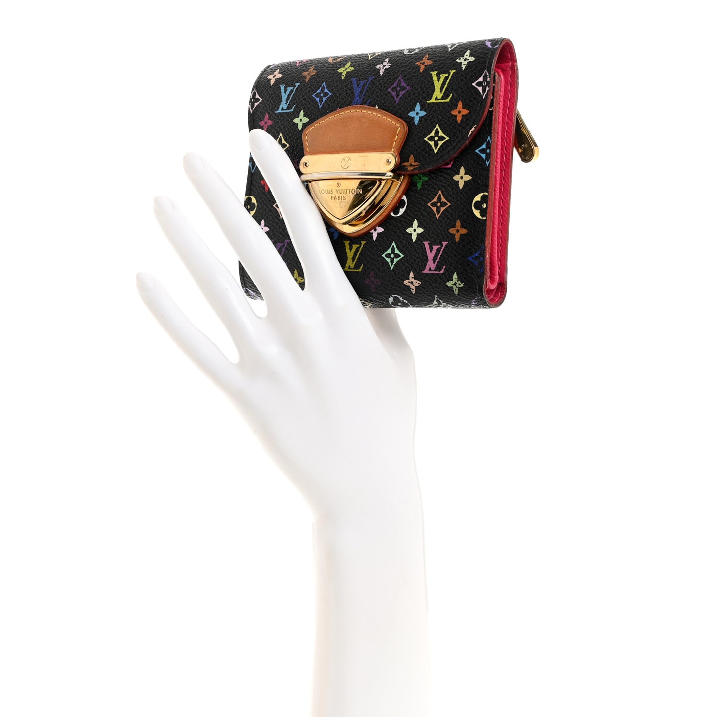 Monogram Multicolor Joey Wallet Black Grenade