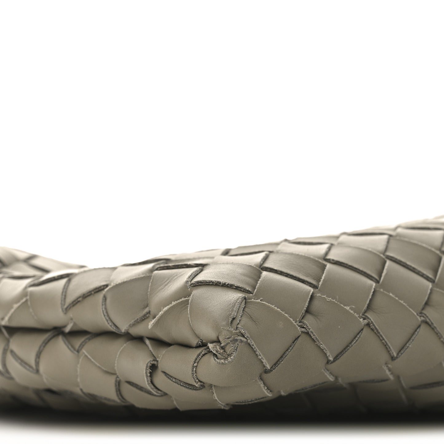 Nappa Intrecciato Clutch Limestone