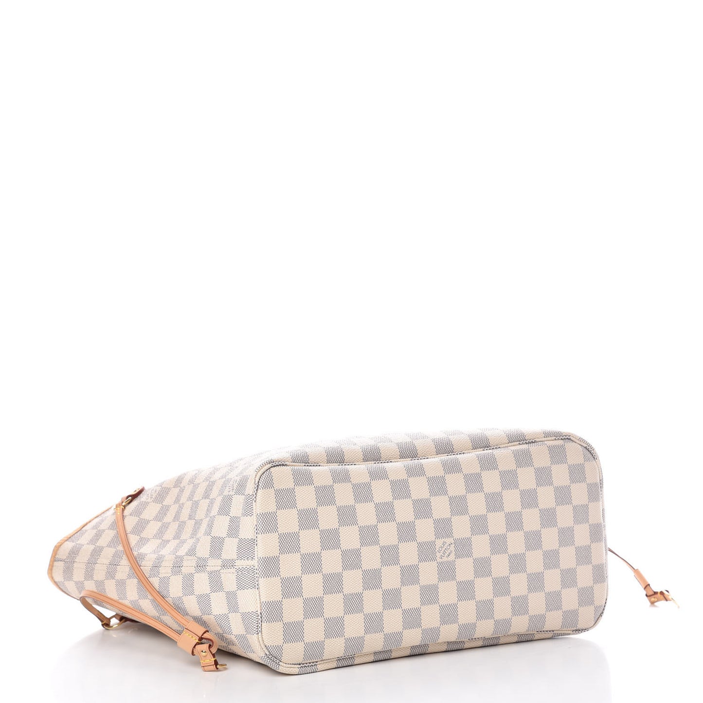 Damier Azur Neo Neverfull MM Rose Ballerine