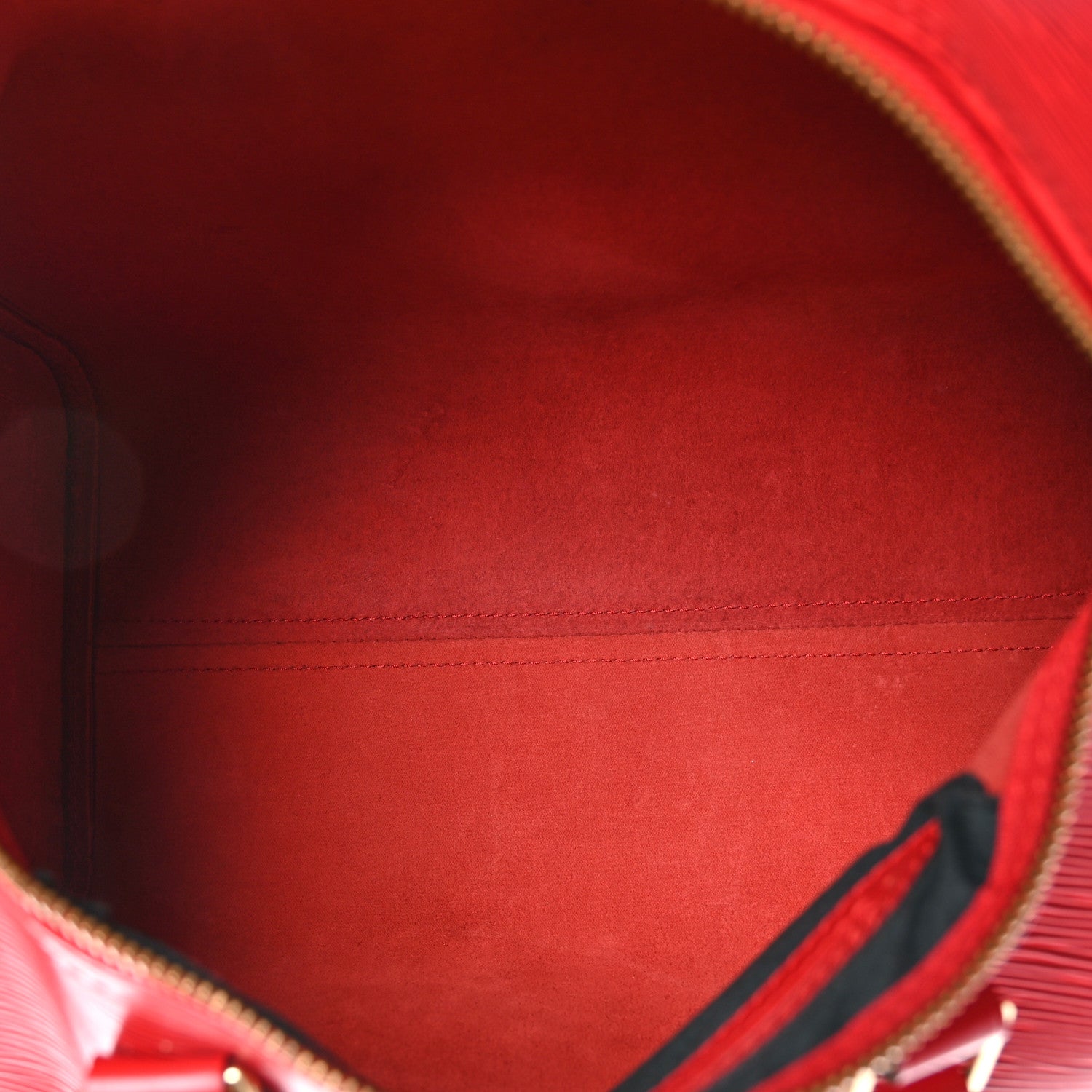 Louis Vuitton Epi Speedy 30 Castillan Red 5 of 13