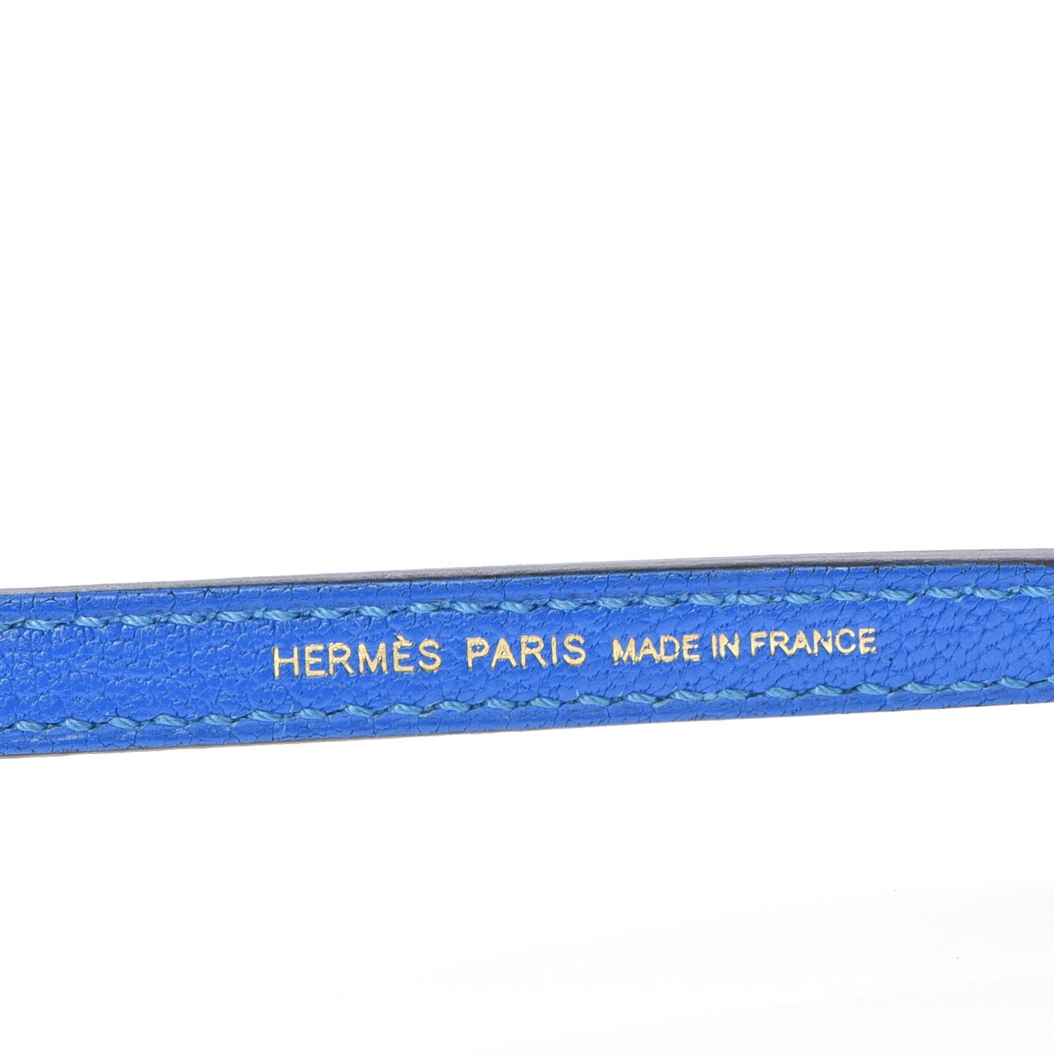 Hermes Chevre Mysore Mini Kelly Sellier 20 Bleu Hydra 9 of 22
