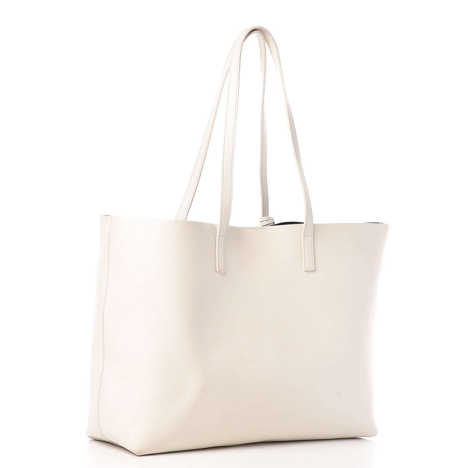 Saint Laurent Calfskin Large Shopping Tote Porcellana 4 of 14