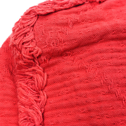 Chanel Canvas Large Double Face Shopping Tote Red 11 of 12