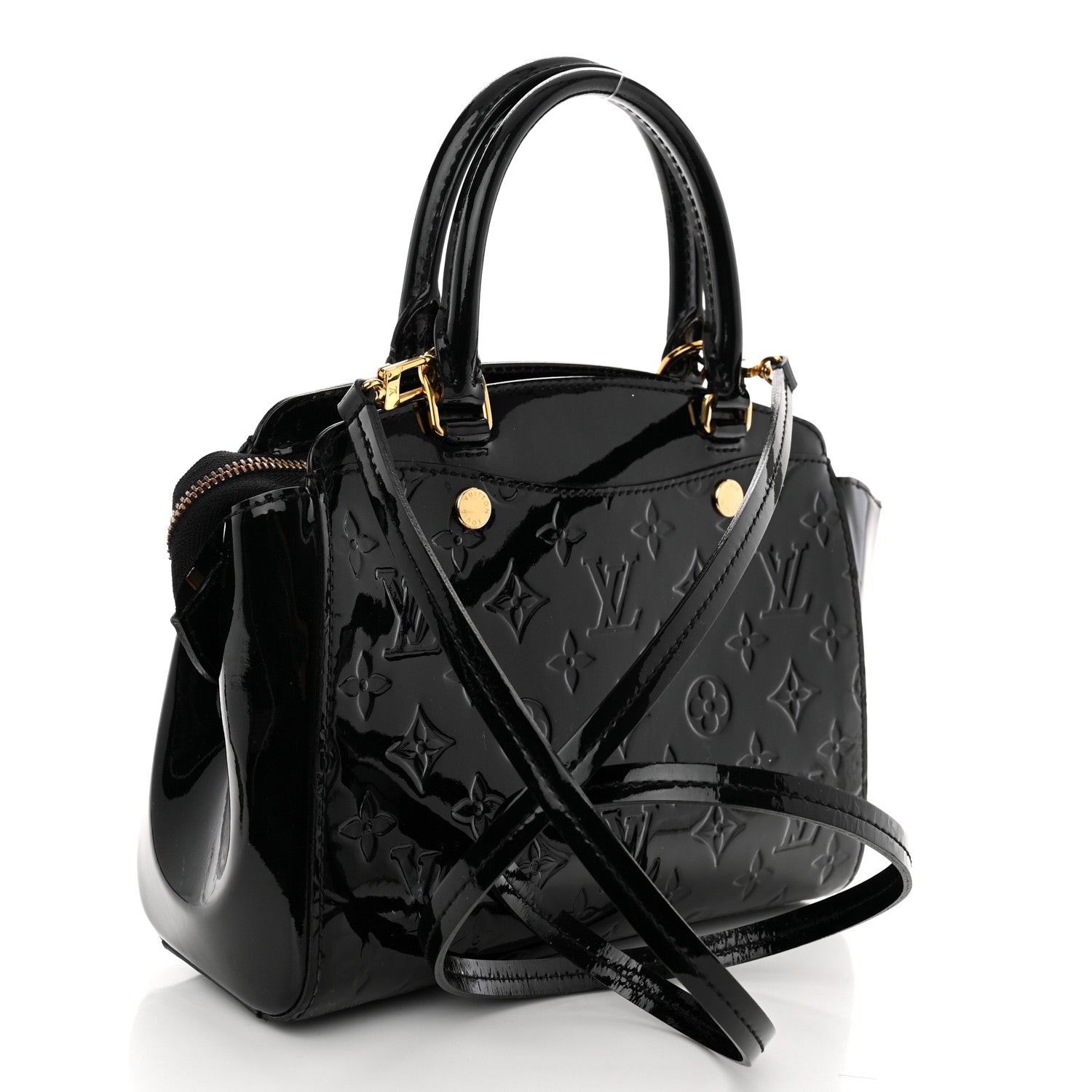 Louis Vuitton Vernis Brea PM NM Black 3 of 12