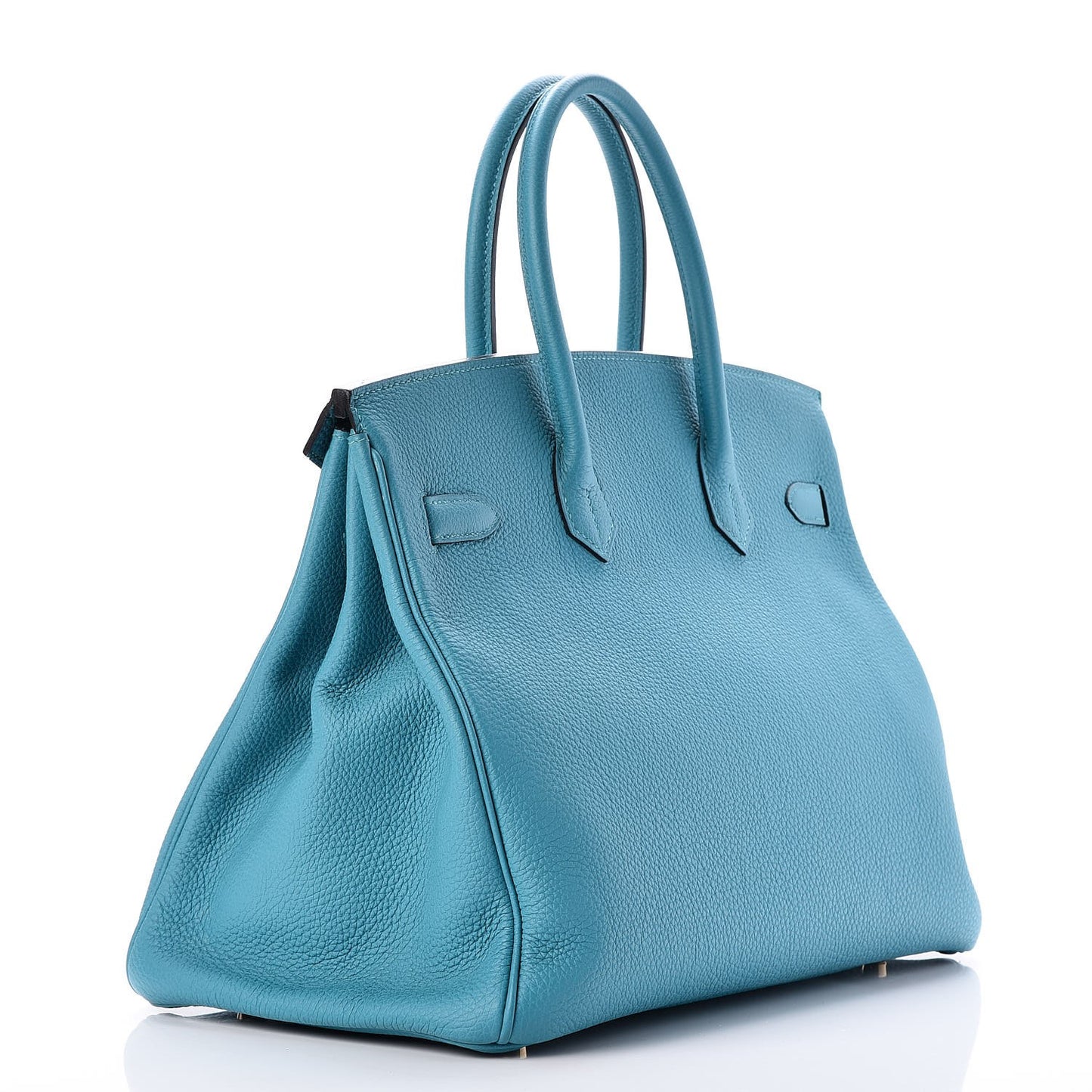 Togo Birkin 35 Turquoise