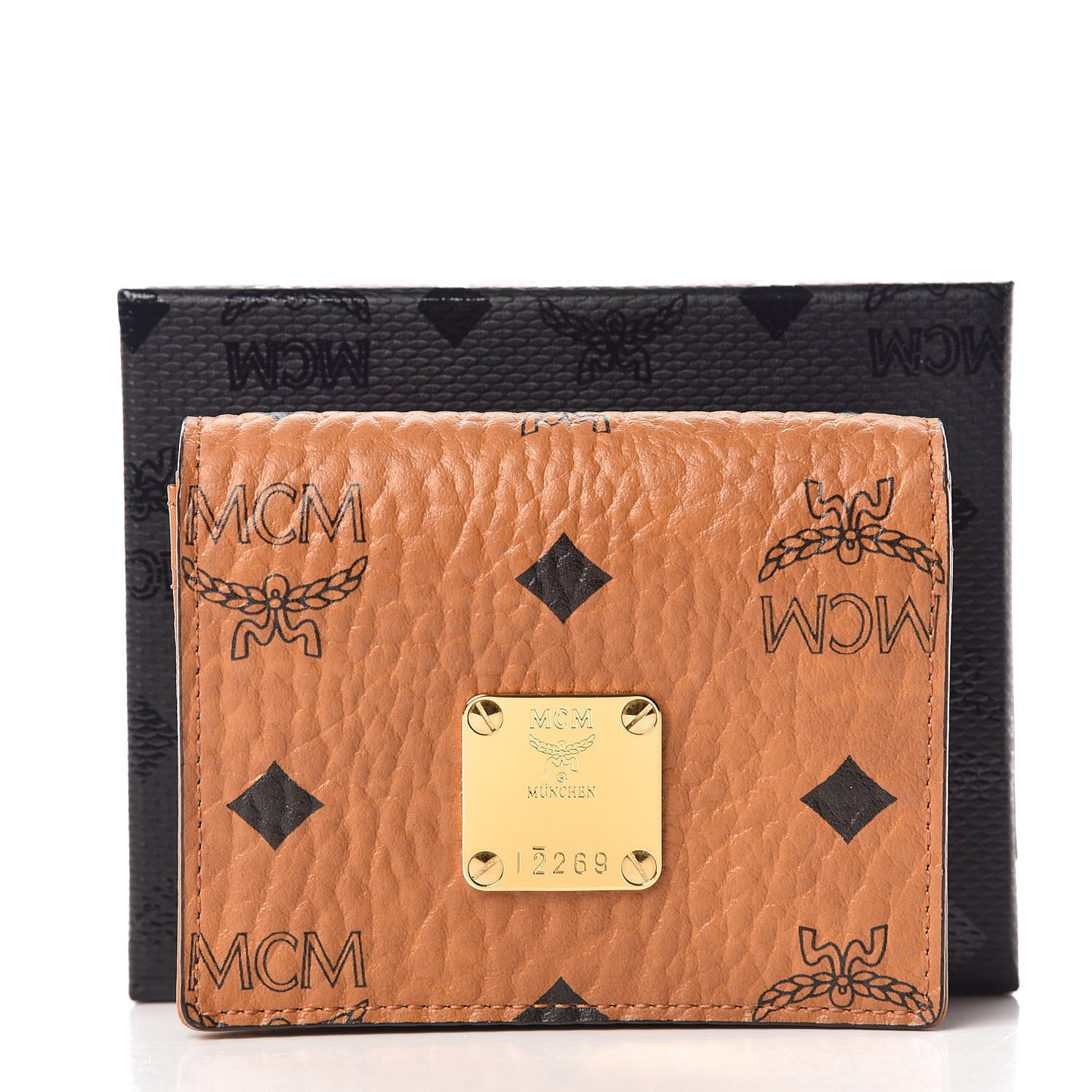Visetos Heritage Card Case Cognac
