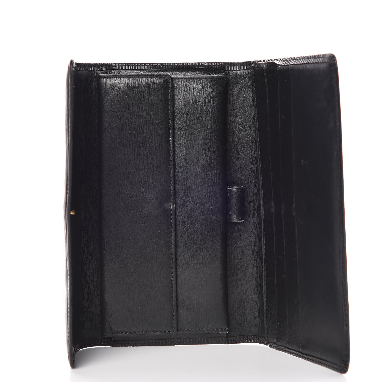 Louis Vuitton Epi Porte Tresor International Wallet Black 5 of 9